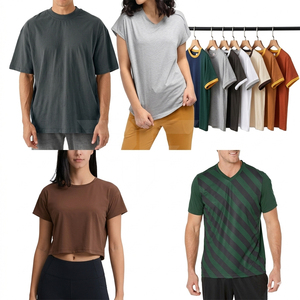 Camiseta de Manga Corta para Mujer con Logotipo Personalizado, Estilo Urbano de Alta Calidad, Decoración Bordada, 100% Algodón, Transpirable - Product Image 1