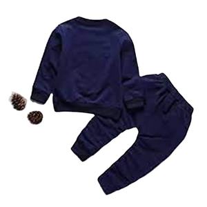 Robe décontractée en jersey à imprimé floral pour filles Nouveau design avec manches bouffantes Col rond Bouton Décoré Tenues pour l'hiver Printemps Été - Product Image 2