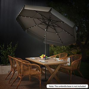 Ombrellone solare da patio da 10 piedi con parte superiore ventilata a 3 livelli - Product Image 5
