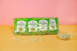 Matcha flavor Delicious compressed <b>candy</b> with a sweet flavor made from natural ingredients suitable for children made in Vietnam - Product Image 4