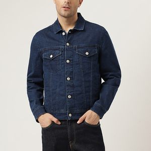 Exported Quality Customized Design Slim Long Sleeve <b>Jean</b> Jacket Mens Classic Style Vintage Denim Jacket For Men From Pakistan - Product Image 1