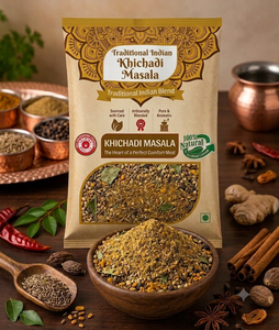 Poudre de masala aromatique séchée mélangée de qualité supérieure pour Khichadi, assaisonnement indien classique pour plats de riz et de lentilles, cuisine traditionnelle - Product Image 4