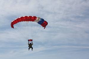 Équipement d'entraînement au saut en parachute, équipement durable et pliable, équipement de sport de plein air OEM, nylon imperméable, taille adulte - Product Image 3