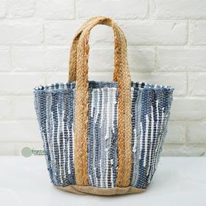 Bolso Bandolera de Yute Estilo Bohemio para Mujer, Tendencia 2026, Bolso Tote de Yute Moderno para Playa, Fiesta o Compras - Product Image 4