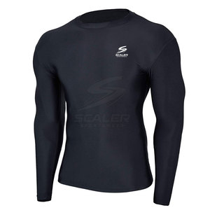 Camiseta Deportiva de BJJ para Hombre, Suave y Duradera, Manga Larga, UPF50+, Construcción sin Costuras para Movimiento Flexible y Comodidad - Product Image 2