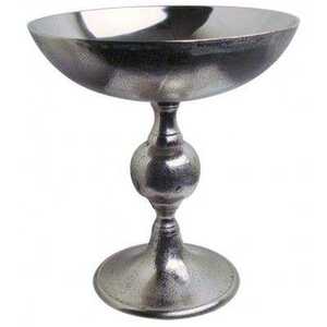 Ensemble de bols de service sur piédestal en laiton doré vintage, bol à fruits en métal pour centre de table, décoration de table de mariage de luxe et bols à salade pour hôtel - Product Image 4