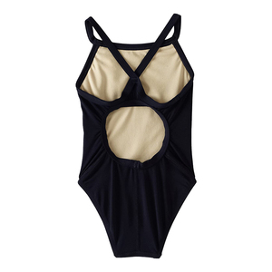 Maillot de bain éco-responsable pour femme, design minimaliste chic, tissu Spandex/Nylon, coupe confortable, bas échancré, séchage rapide, devant. - Product Image 2