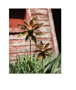 Piquets de jardin en métal robustes pour plantes grimpantes, poteaux de soutien en acier solide pour treillis de jardin et parterres de fleurs - Product Image 2