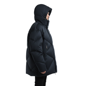 Veste d'hiver pour homme, matelassée, à capuche, coupe-vent, imperméable, chaude, isolée, alternative au duvet, vêtements d'extérieur - Product Image 2