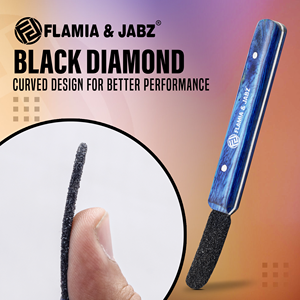 FLAMIA & JABZ Dog <b>Nail</b> <b>File</b> Blue Plastic Handle Soft Brush For Dogs Grooming Tool Modern Design Metal stripping stone - Product Image 4
