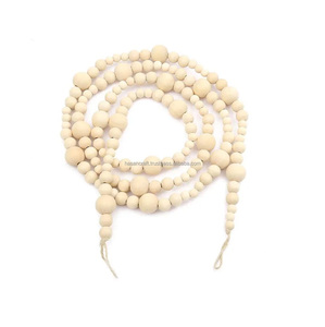 Cadena de cuentas de madera de calidad antigua, cadena de cuentas decorativas para el hogar, venta al por mayor, cuentas de madera, producto de gran venta, producto de súper mercado - Product Image 5