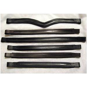 Diadema de cuero de primera calidad para caballo con canal vacío y acolchado en Annabelle Equestrian - Product Image 2