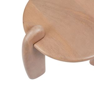 European Style Solid Wood <b>Sofa</b> <b>End</b> <b>Table</b> Classic Living Room Furniture Round Coffee <b>Table</b> - Product Image 3