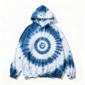 Sweat-shirts tie-dye premium, style unique, sweat-shirts tie-dye pour hommes, 100% coton, brodés - Product Image 1