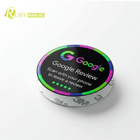 Carte intelligente sans contact NFC Google Review 216, bande magnétique, PVC personnalisé, étanche, 13,56 MHz, pour restaurant, hôtel, salon, commerce de détail