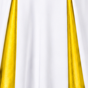 Jupe de cheerleading jaune plissée, bas de tenue de performance athlétique, vêtement de sport pour l'entraînement et la compétition des équipes de cheerleading - Product Image 6