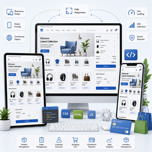 Desarrollo de sitios web de comercio electrónico, diseño personalizado, más de 7 años de experiencia en desarrollo de sitios web de comercio electrónico, aplicaciones web, Webroot - Product Image 4