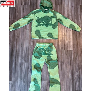 Hoodie streetwear personnalisé de qualité supérieure, fabriqué aux États-Unis, écologique, léger, respirant, avec logo personnalisé, élégant, pour l'été, élastique - Product Image 1