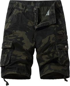 Shorts de camouflage légers personnalisés pour hommes, pour les sports de plein air d'été, coupe-vent et durables, shorts de randonnée - Product Image 3
