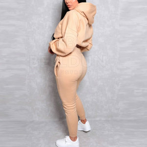 Conjunto Casual de Dos Piezas para Mujer, Top Corto, Tela Transpirable, Ropa Deportiva, para Gimnasio, Entrenamiento, Yoga, Diseño de Dos Piezas - Product Image 3