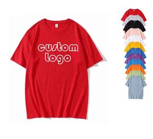 หรูหราคุณภาพ 100% Cotton Dropไหล่ขนาดใหญ่พิมพ์เสื้อยืดเครื่องแต่งกายสบายๆGym Running Men TShirt 2024 PLUSขนาดเสื้อยืด - Product Image 6