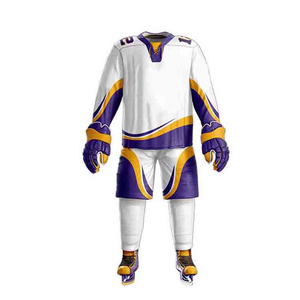 2026 Custom Jerseys Sublimated Team Uniform Set 2025 Embroidered Sports Wear for Ice Hockey OEM Service - Product Image 3