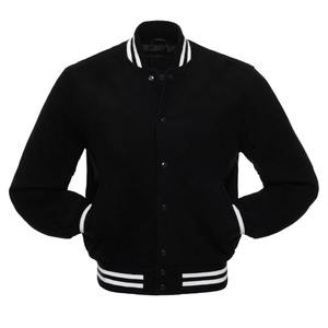 Vestes de baseball pour hommes à prix avantageux, personnalisées avec logo brodé, style varsity, avec manches en cuir - Product Image 5