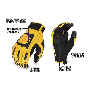Impact Resistant Mechanic Gloves Best Quality Heavy Duty Safety High Quality <b>Design</b> Wholesale Supplier ODM 2026 Collection - Product Image 4