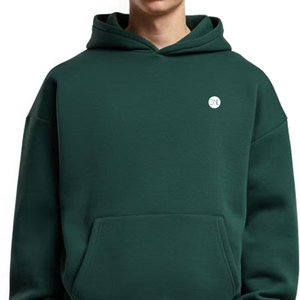 เสื้อฮู้ดดี้หนานุ่มสำหรับผู้ชาย ผ้าฝ้ายพรีเมียมเนื้อหนา สวมใส่สบาย สไตล์สตรีทแฟชั่นสำหรับฤดูหนาว - Product Image 4