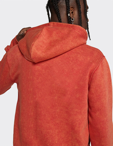 Sweat à capuche unisexe en polaire respirant et léger, style streetwear vintage, personnalisé, pour homme, hiver, effet délavé - Product Image 4