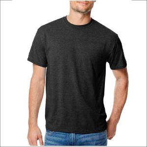 T-shirt décontracté en coton pour homme, coupe classique, col rond, manches courtes, respirant, séchage rapide, couleur unie, Clush Industries CI-TS-0001 - Product Image 5