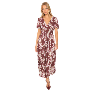 Vestido Maxi de Verano para Mujer, Vestido de Moda con Mangas Abullonadas - Product Image 1
