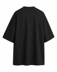 Men's Oversized <b>Half</b> <b>Sleeve</b> O-Neck Casual T-<b>Shirt</b> 100% Cotton Knitted Solid Pattern Customizable Printing Anti-Wrinkle - Product Image 6