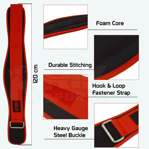 Wholesale Weightlifting <b>Belt</b> Neoprene Custom Logo Custom Color Gym Workout Fitness Neoprene Weightlifting <b>Belt</b> - Product Image 3