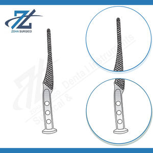 Ensemble d'instruments chirurgicaux de type raspatory Austin Moore, barre Tommy de 295 mm de long, en acier inoxydable, certifié CE, réutilisable, fabriqué par le fabricant - Product Image 3