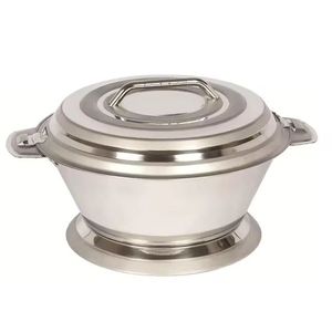 Casserole en céramique de luxe au design marbré avec couvercle et poignées dorées, résistante à la chaleur, pour la cuisine, la salle à manger et les restaurants - Product Image 5