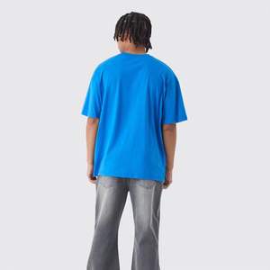 Camiseta Oversize Personalizable 100% Algodón para Hombre, Talla Grande 10, Hombros Caídos, Estilo Cuadrado, de Alto Gramaje, para Verano, Estilo Casual, Lisa - Product Image 3