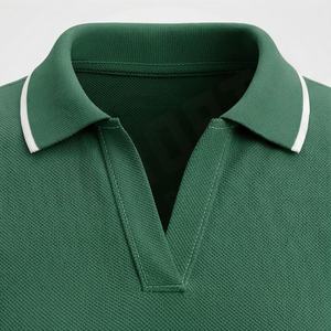 Chemise à manches courtes pour femmes, logo personnalisé, tricotée, décontractée, 100% coton, séchage rapide, chemise de golf, vente en gros, couleur personnalisée - Product Image 4
