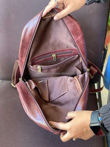 Sac à dos en cuir véritable pour femmes, fait à la main, sac à dos en cuir pour femmes, sac à dos de bureau et de voyage - Product Image 6