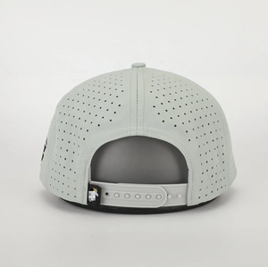 Nuevas Gorras de Golf de Moda Ajustables con Corte Láser, Impermeables, con Parche de Goma Personalizado, Perforadas, con Hebilla de Cobre Dorado, Unisex - Product Image 6
