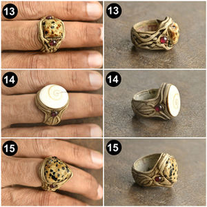 Collier en pierre naturelle polymère, ajustable, avec pierres précieuses, idéal pour mariage, fiançailles ou cadeau - Product Image 2