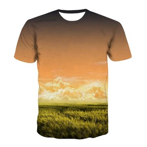 Camisetas Deportivas ELIXE SPORTS para Hombre, Cuello Redondo, Transpirables, de Secado Rápido, Poliéster/Algodón, Corte Regular, Casuales, para Gimnasio y Entrenamiento, con Estampado Digital, Venta al Por Mayor - Product Image 6