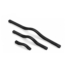 Tirador y pomo cuadrado modernos de latón para muebles, herrajes duraderos para cajones de cocina y armarios - Product Image 5