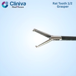 <b>Laparoscopic</b> Rat Tooth 1/2 Grasper Manual <b>Laparoscopic</b> <b>Instruments</b> Surgical <b>Instrument</b> Set - Product Image 3