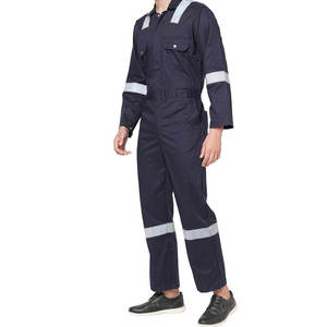 Customized Comfortable Men Work Wear Coverall With Logo Durable Safety Work Wear Coverall for Workers - Product Image 4
