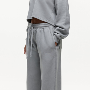 Pantalones Deportivos de Invierno para Mujer, con Cordón Ajustable, Cintura Elástica, Forro Polar Suave y Cálido, con Bolsillos - Product Image 6