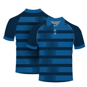 Uniforme de travail unisexe personnalisé en maille respirante, 100 % polyester, séchage rapide, avec logo brodé, pour le sport et le golf - Product Image 1