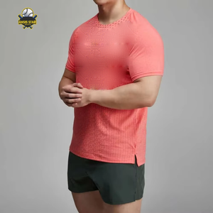 Camisetas Deportivas Premium de Alta Calidad para Hombre, Tejidas en Poliéster y Elastano, Transpirables, de Secado Rápido, Cuello Redondo Liso - Product Image 5