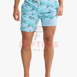 Shorts de bain pour hommes 2026 à séchage rapide, 100 % polyester respirant, grandes tailles, décontractés - Product Image 5