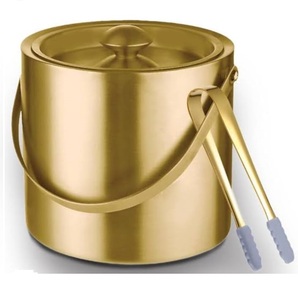 Seau à glace vintage pour champagne, idéal pour le camping et les fêtes en plein air, design simple en fer, grande capacité, très vendu - Product Image 3